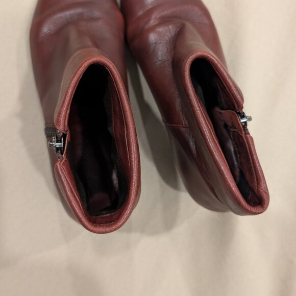 Spring Step Stockholm Booties in Bordeaux - Women's sz 7 - Picture 8 of 12